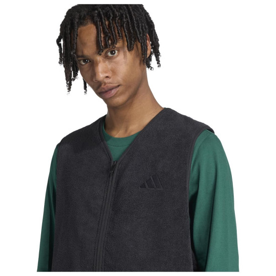 Adidas Ανδρικό γιλέκο Future Icons Small Logo Sherpa Vest